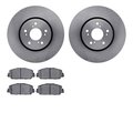 Dynamic Friction Co 6502-58145, Rotors with 5000 Advanced Brake Pads 6502-58145